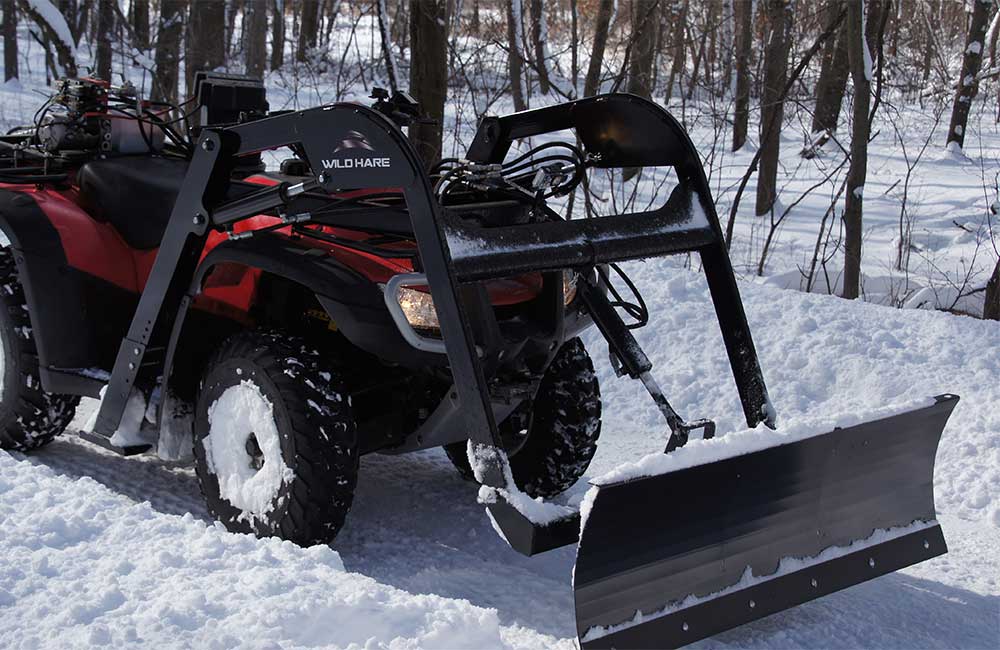 Snow Plows for ATVs and UTVs
